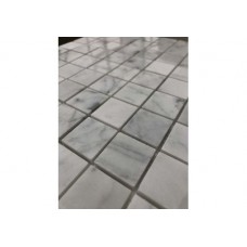 Каменная мозаика м BIANCO CARRARA POL 30x30х7 мм