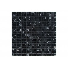 Каменная мозаика NERO MARQUINA POL 15x15х4